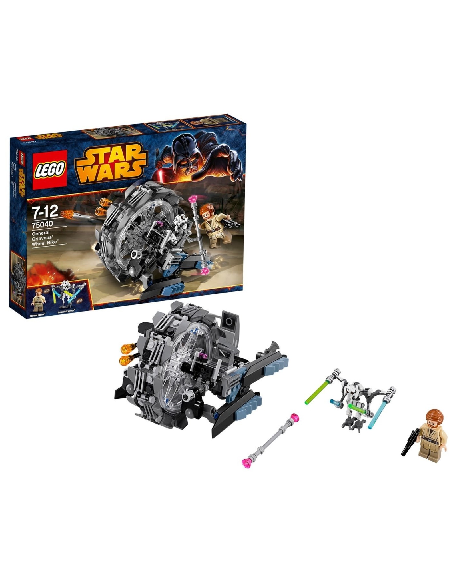 LEGO Lego Star Wars 75040 General Grievus' Wheel Bike