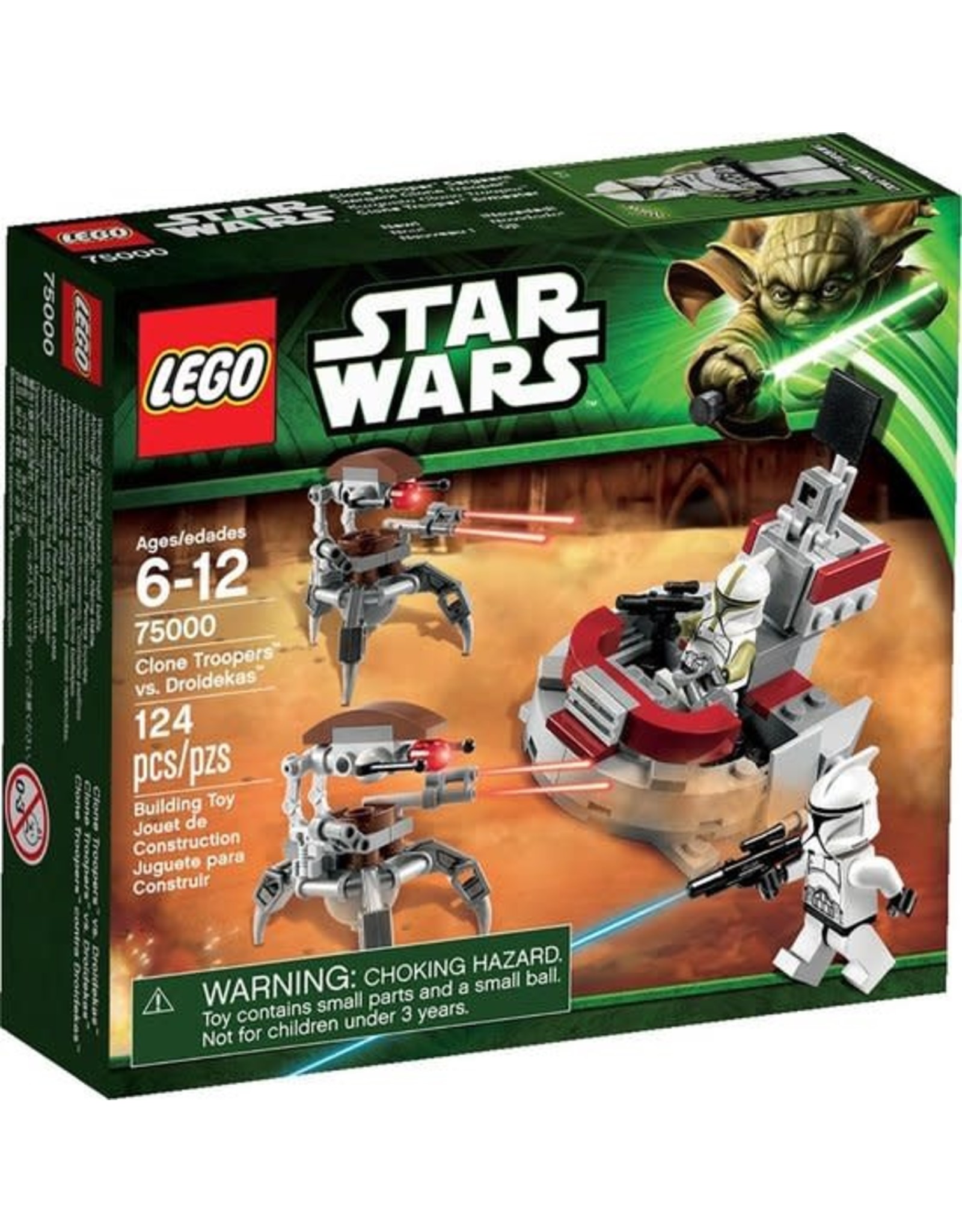 LEGO Lego Star Wars 75000 Clone Troopers Vs Droidekas