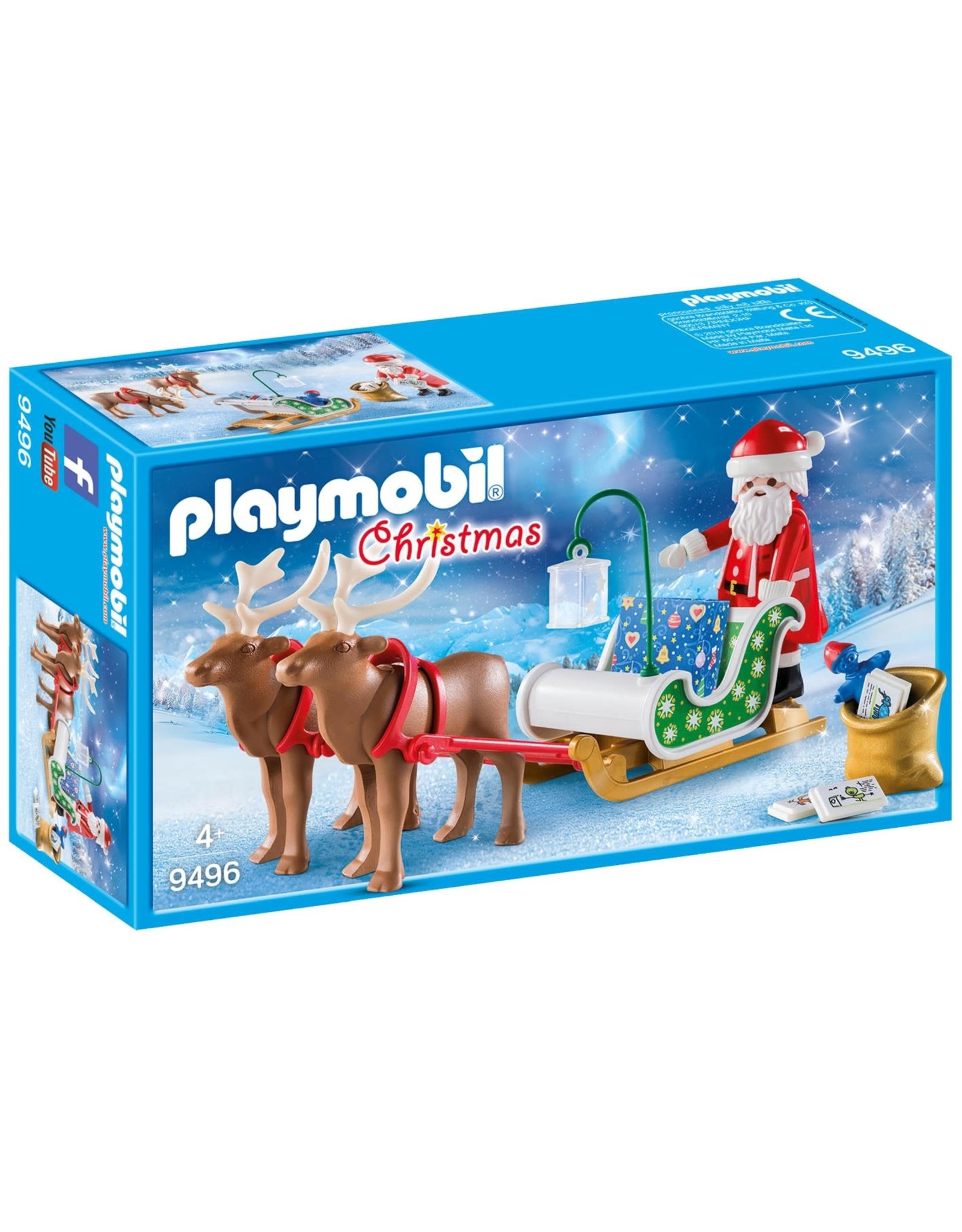 Playmobil Playmobil Christmas 9496 Kerstslee Met Rendieren