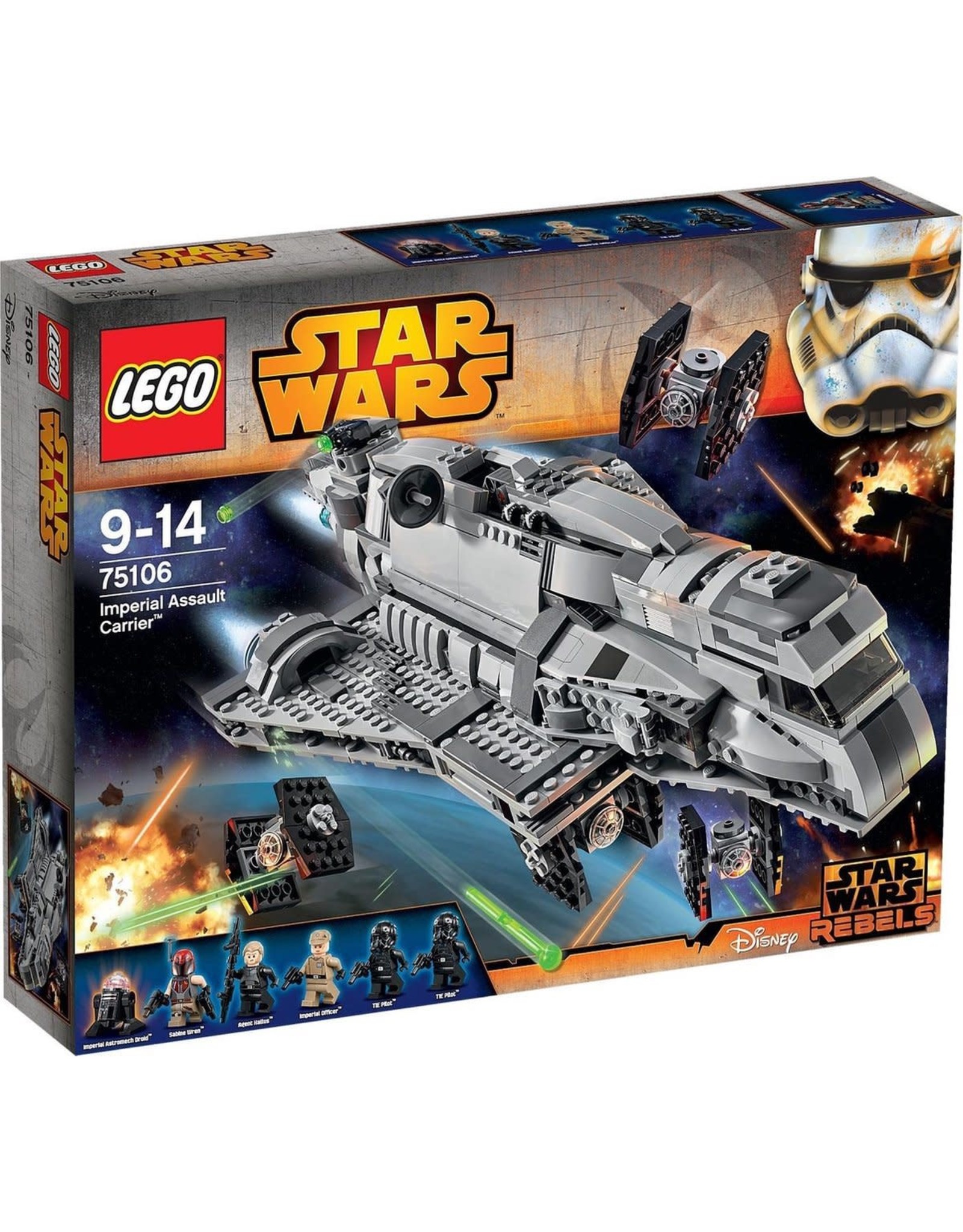 LEGO Lego Star Wars 75106 Imperial Assault Carrier