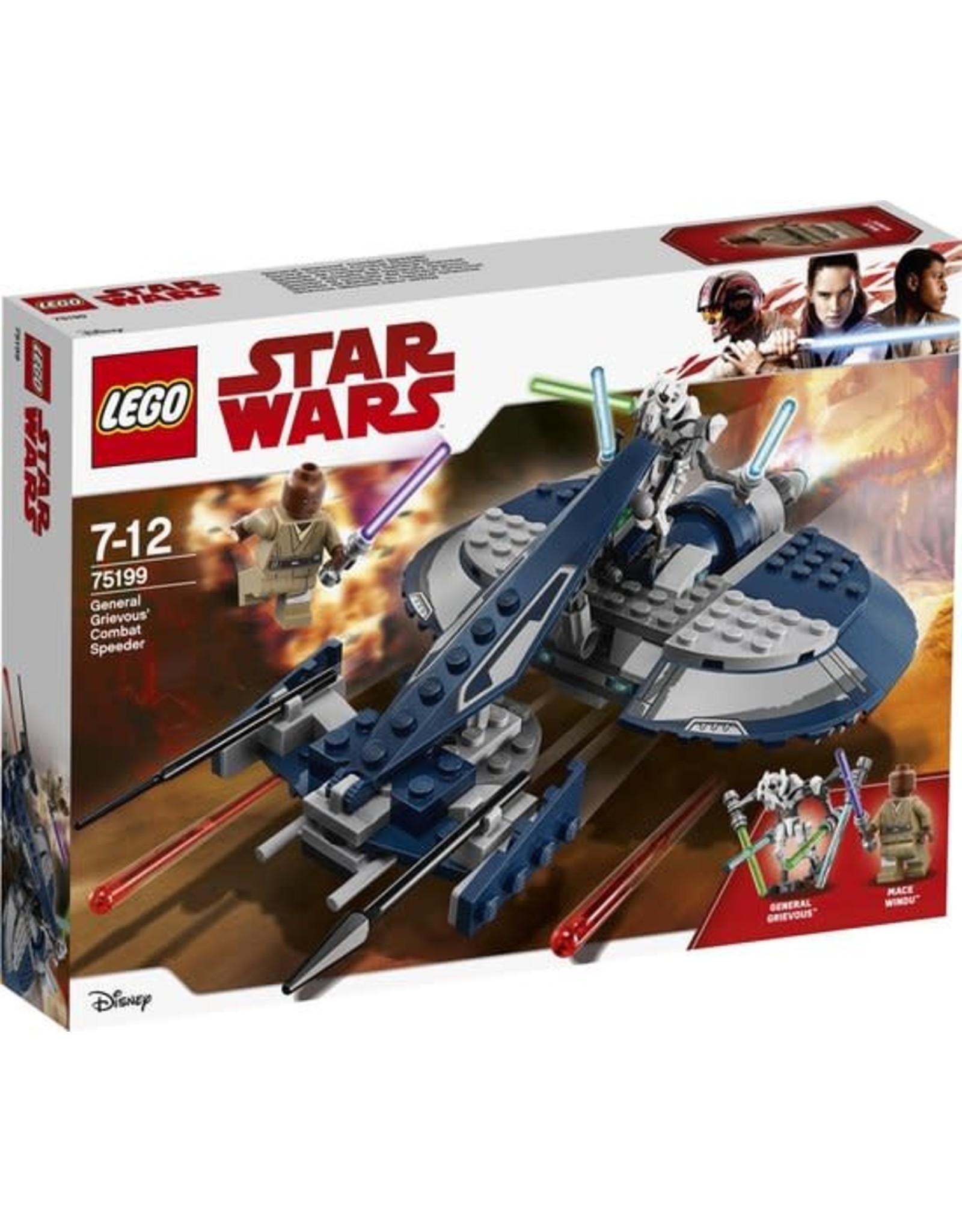 LEGO Lego Star Wars 75199 Gevechtsspeeder van General Grievous – General Grievus Combat Speeder