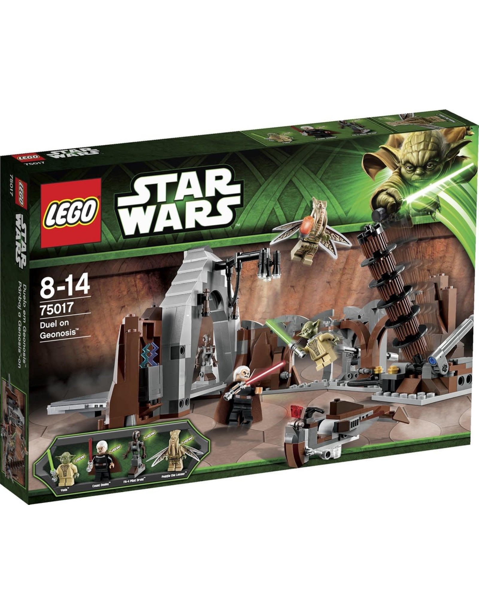 LEGO Lego Star Wars 75017 Duel op Geonosis (licht gedeukt)