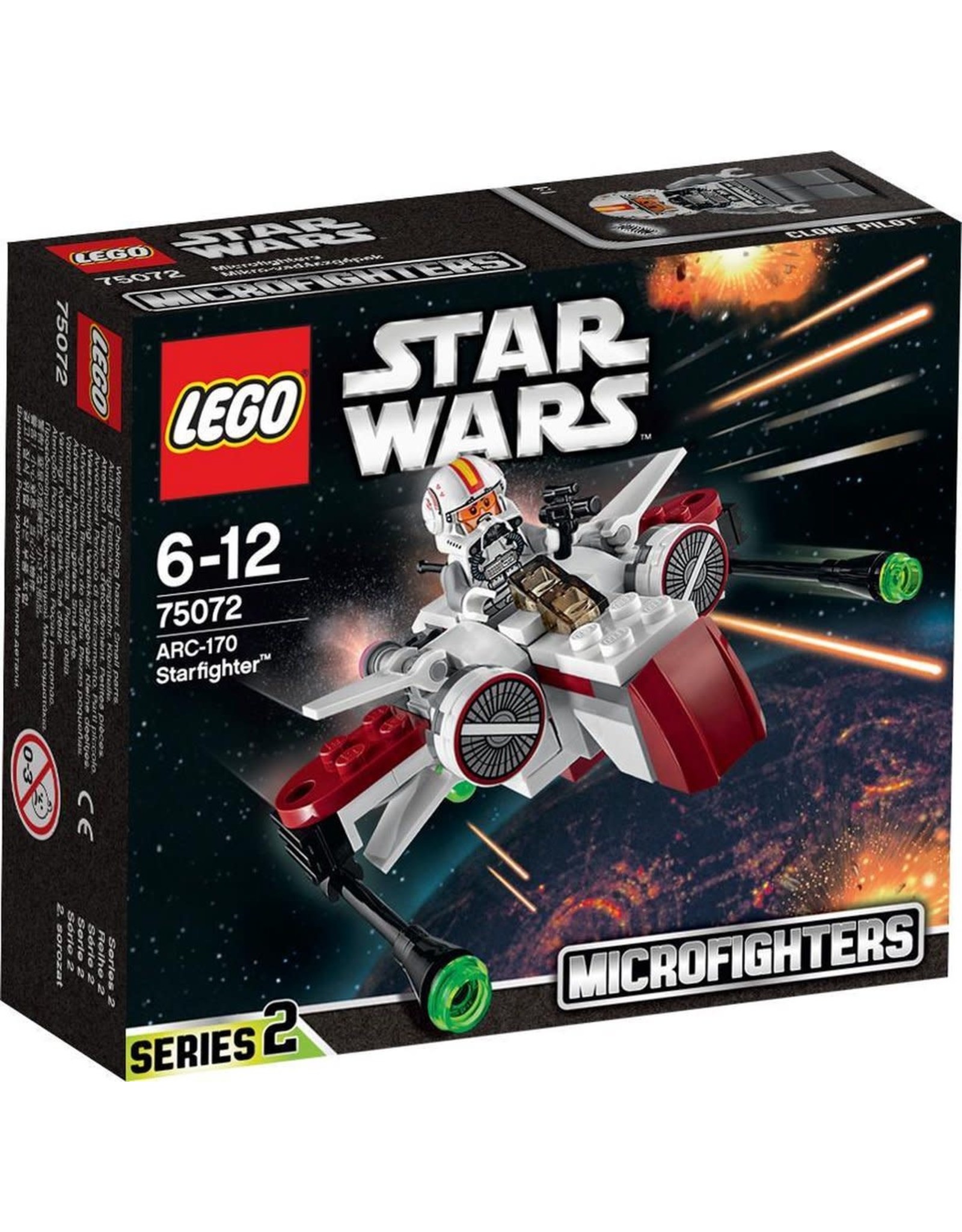 LEGO Lego Star Wars 75072 Arc-170 Starfighter