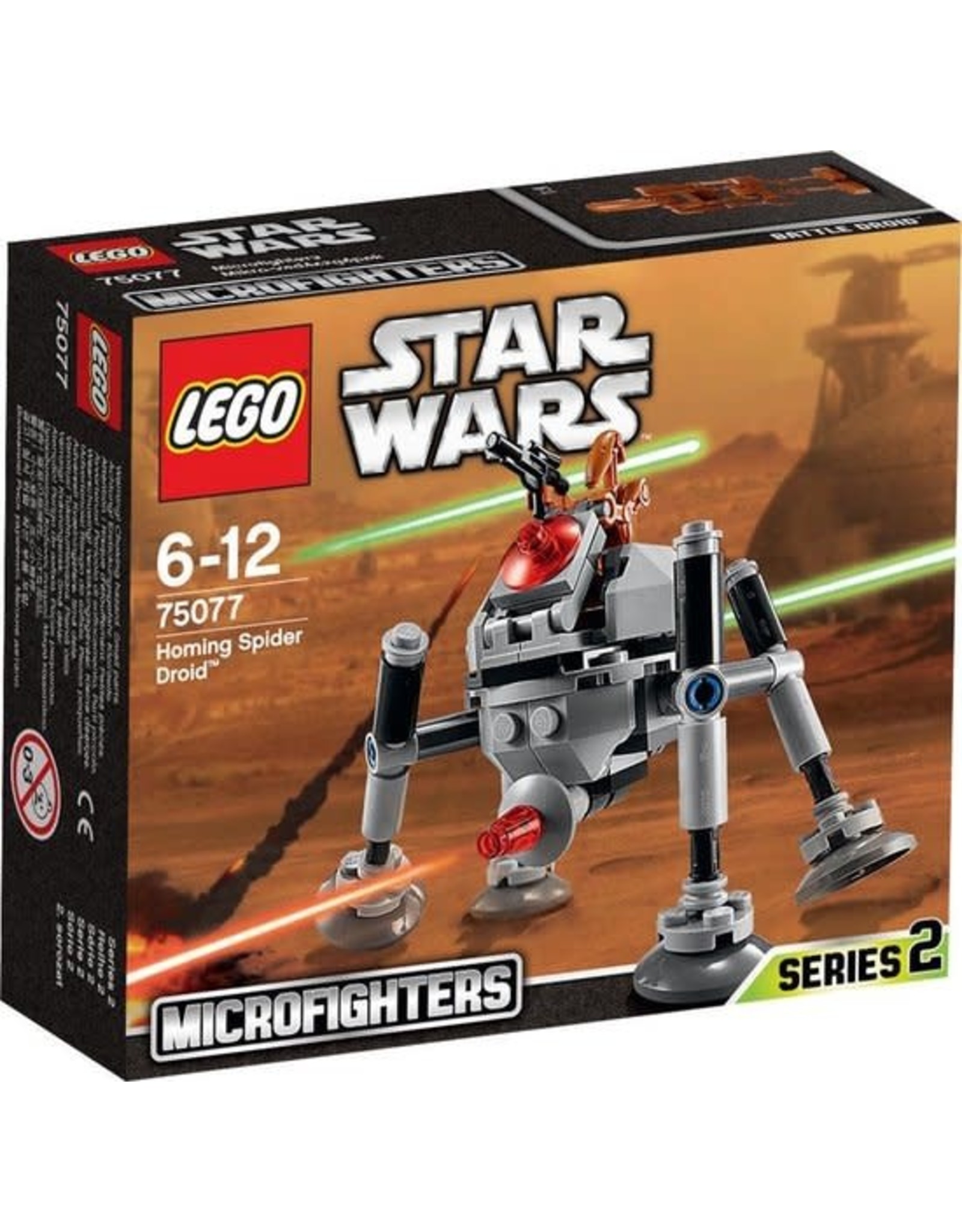 LEGO Lego Star Wars 75077 Homing Spider Droid™ Microfighter