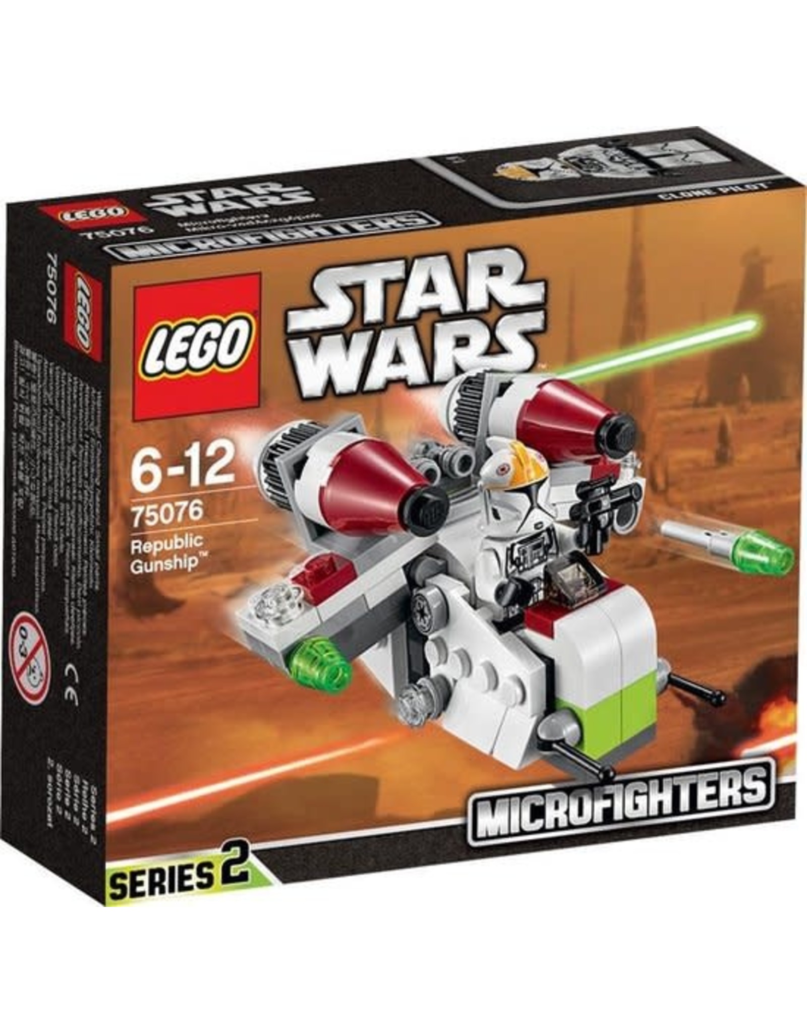 LEGO Lego Star Wars 75076 Republic Gunship™ Microfighter