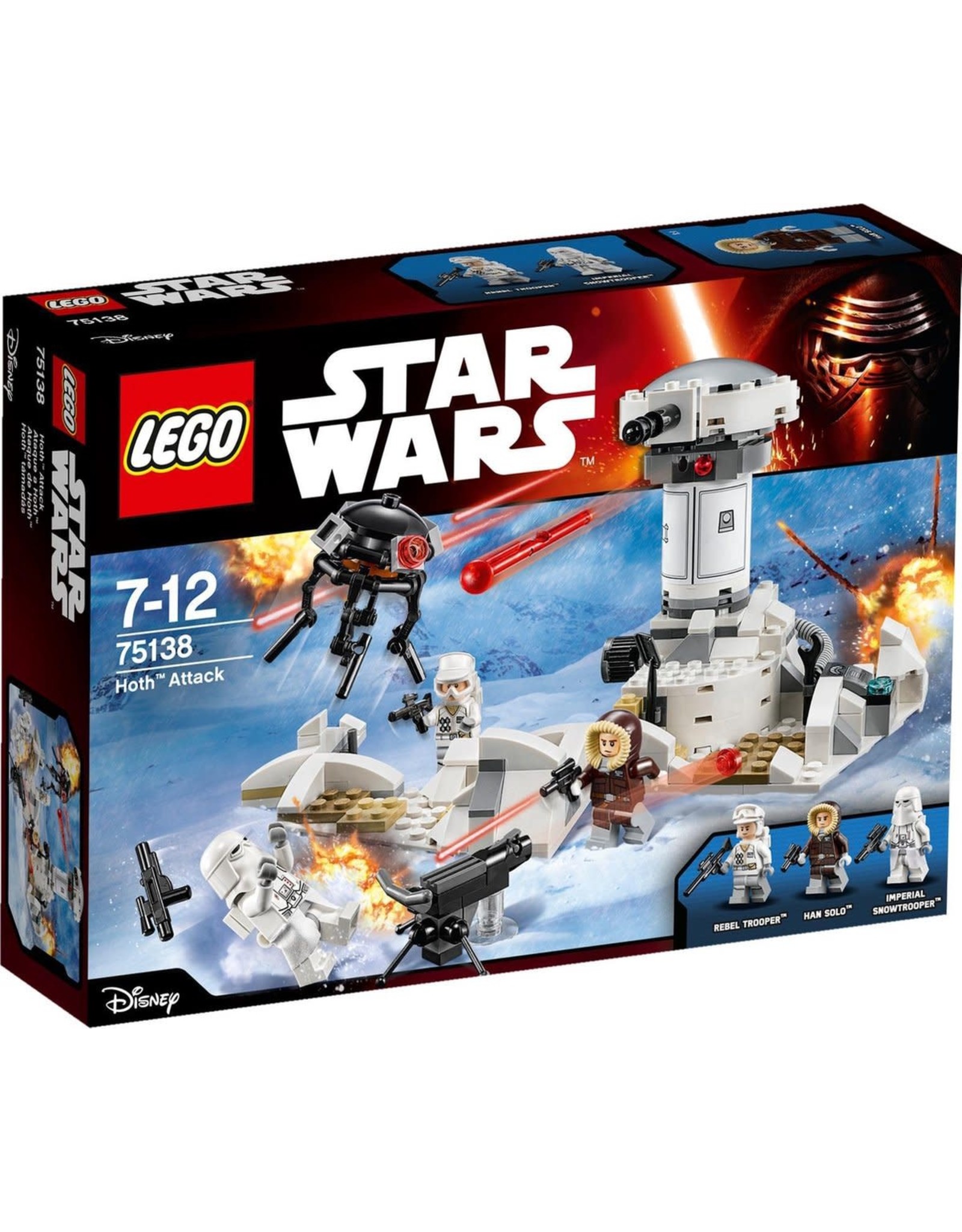 LEGO Lego Star Wars 75138 Hoth™ aanval  – Hoth Attack