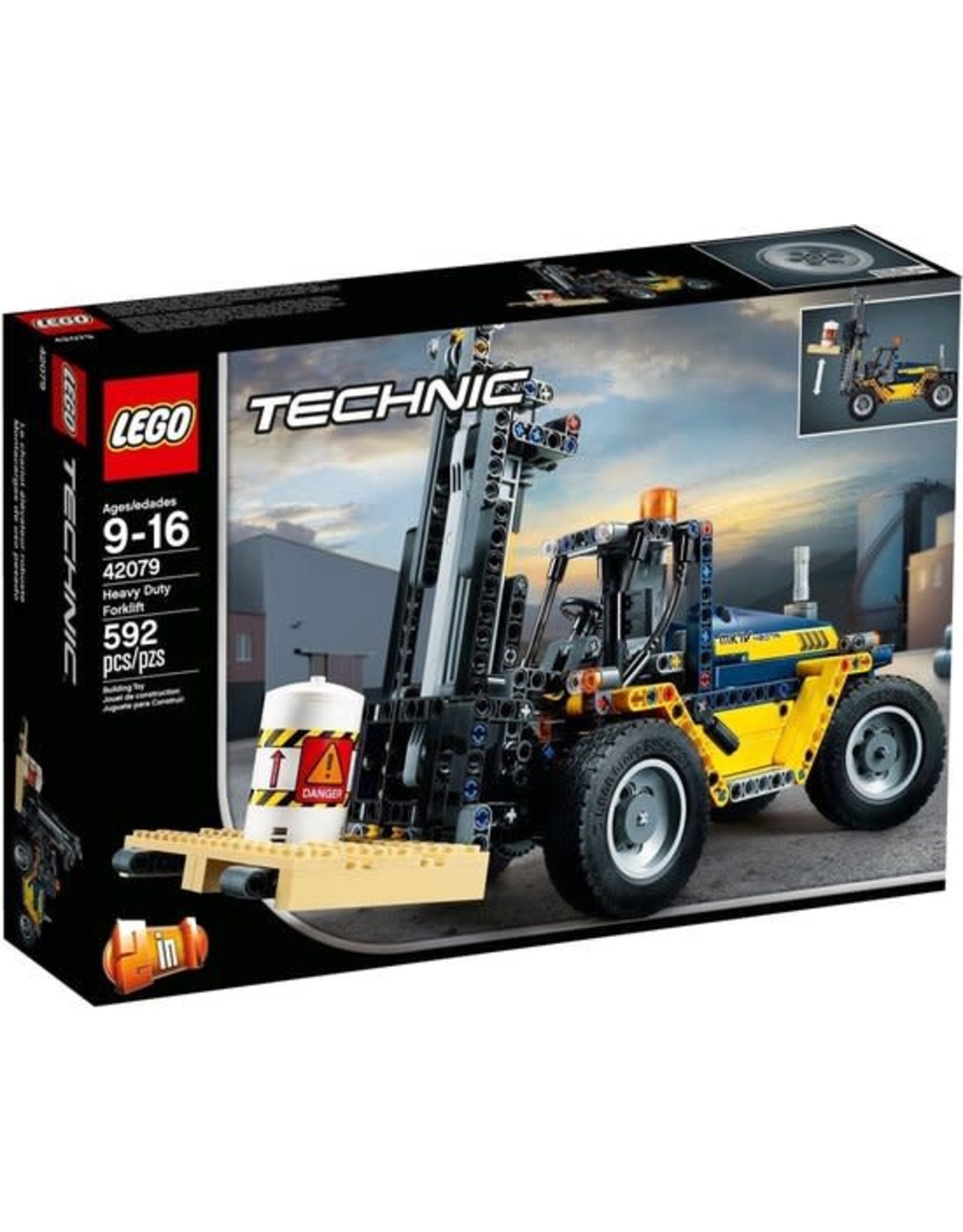 LEGO Lego Technic 42079 Robuuste Vorkheftruck -  Heavy Duty Forkli