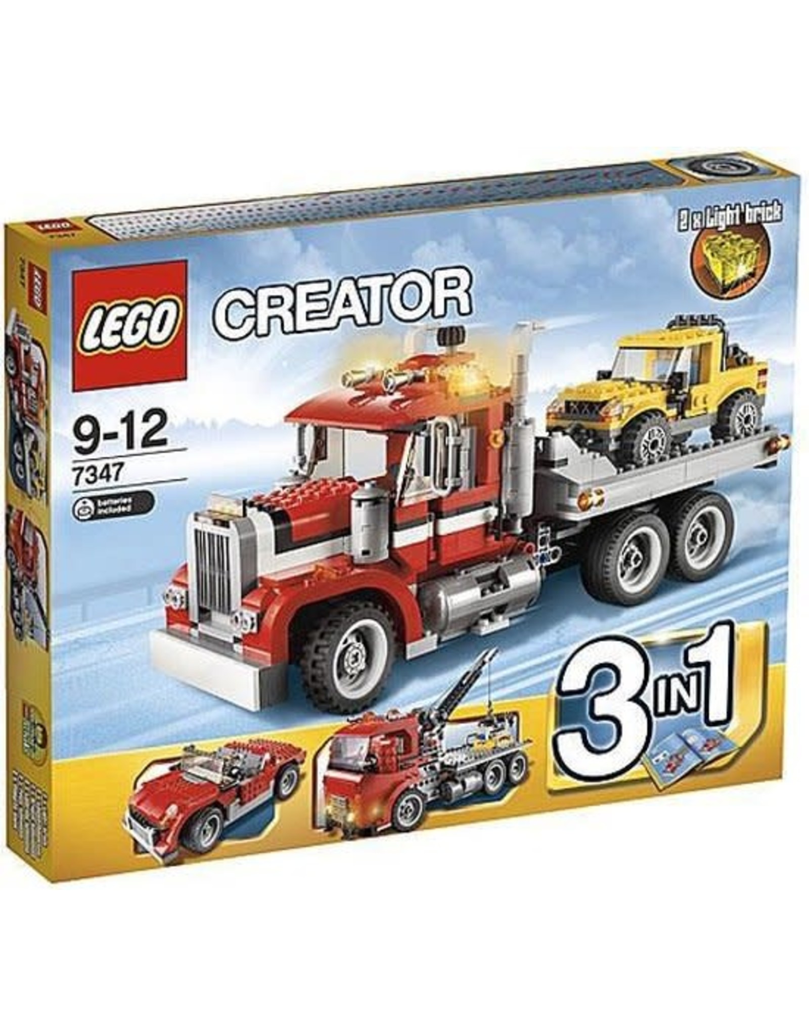 LEGO Lego Creator 7347 Snelle Pickup 3-in-1