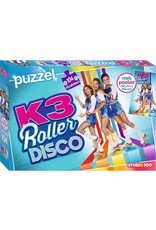 Studio 100 Studio 100 Puzzel K3 Rollerdisco + Poster (104 stukjes)