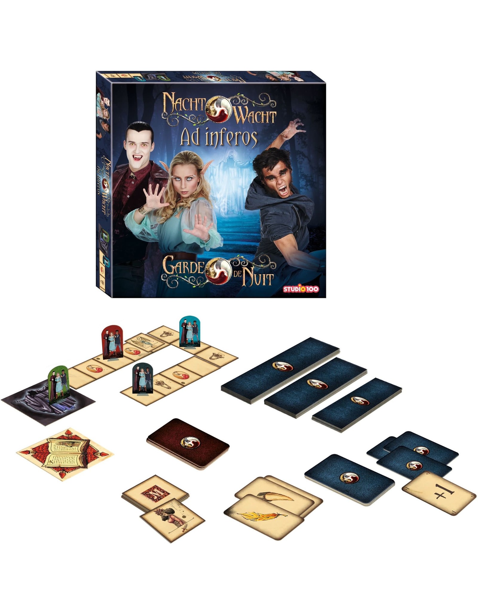 Studio 100 Studio 100 Spel Nachtwacht: Ad Inferos - Bordspel