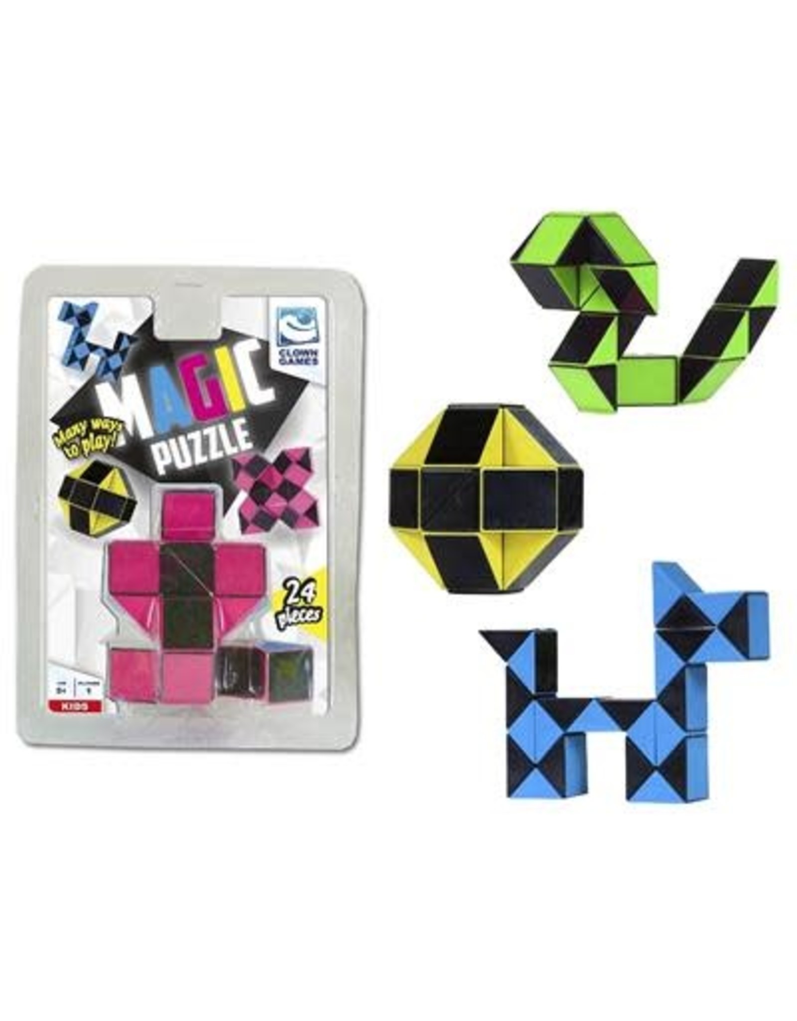 Clown Games Clown Magic Puzzle 3D 24 dlg. assorti kleur