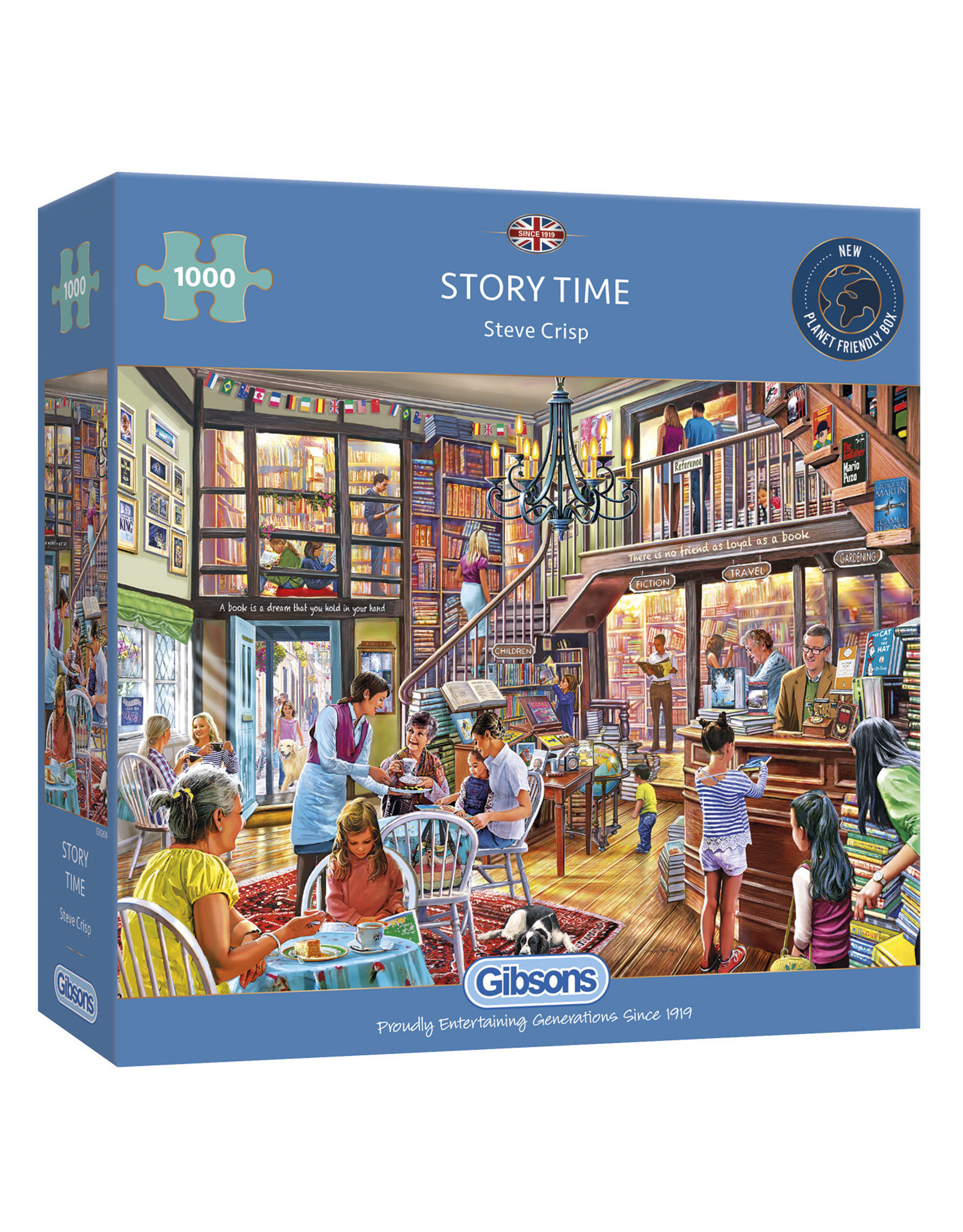 Gibsons Gibsons Puzzle Story Time 1000 stukjes