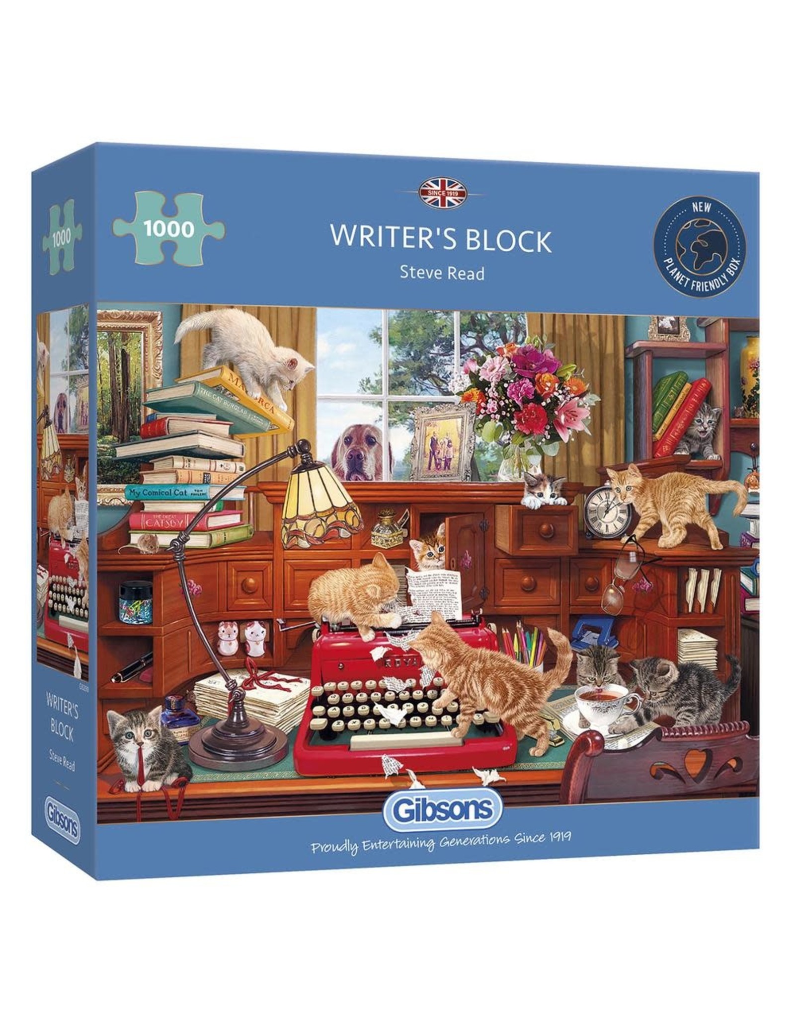 Gibsons Gibsons Puzzle Writer's Block 1000 stukjes