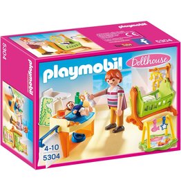 Playmobil Playmobil Dollhouse 5304 Babykamer met Wieg