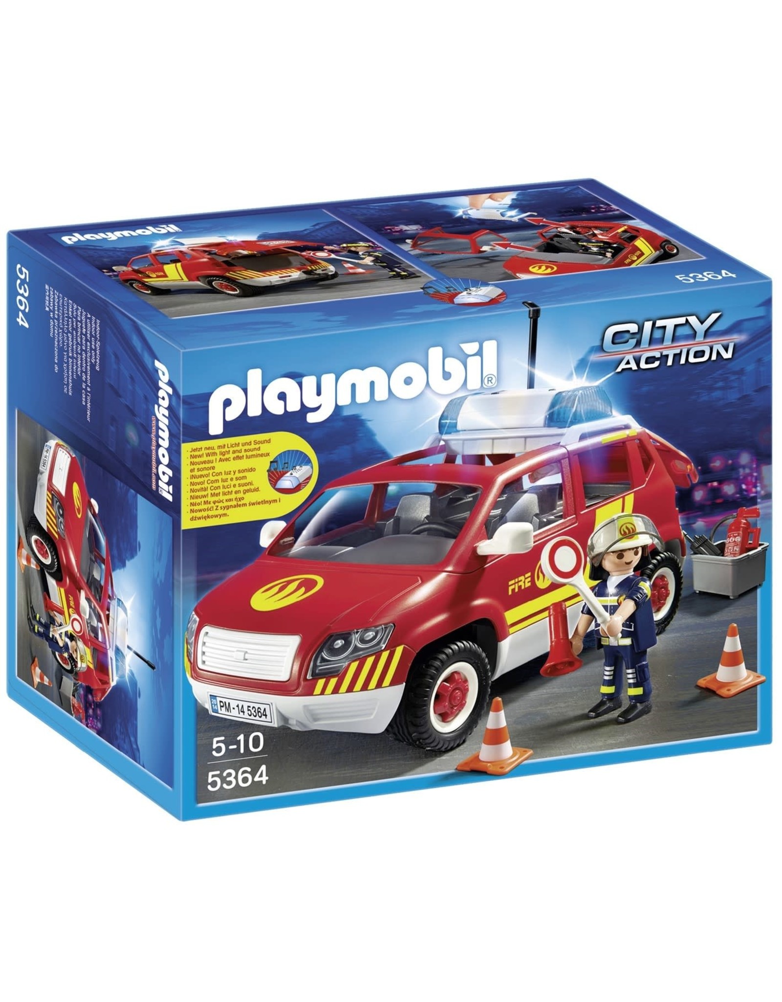 Playmobil Playmobil City action 5364 Brandweer Commandowagen