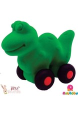 Rubbabu Rubbabu Aniwheelies Groene Dinosaurus op wielen 0+