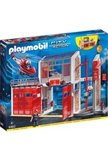 Playmobil Playmobil City Action 9462 Brandweerkazerne met Geluid