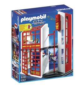 Playmobil Playmobil City Action 5361 Brandweerkazerne met Sirene