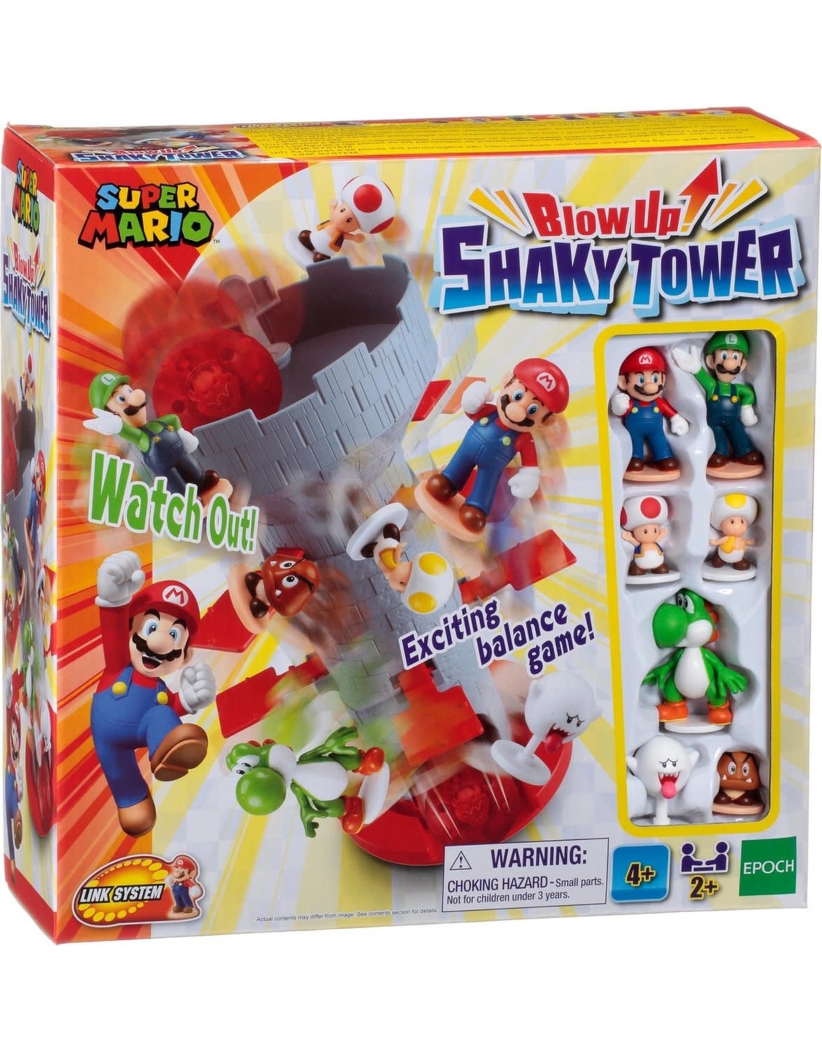Epoch Games Epoch 07356 Super Mario Blow Up! Shaky Tower