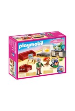 Playmobil Playmobil Dollhouse 70207 Huiskamer met Open Haard
