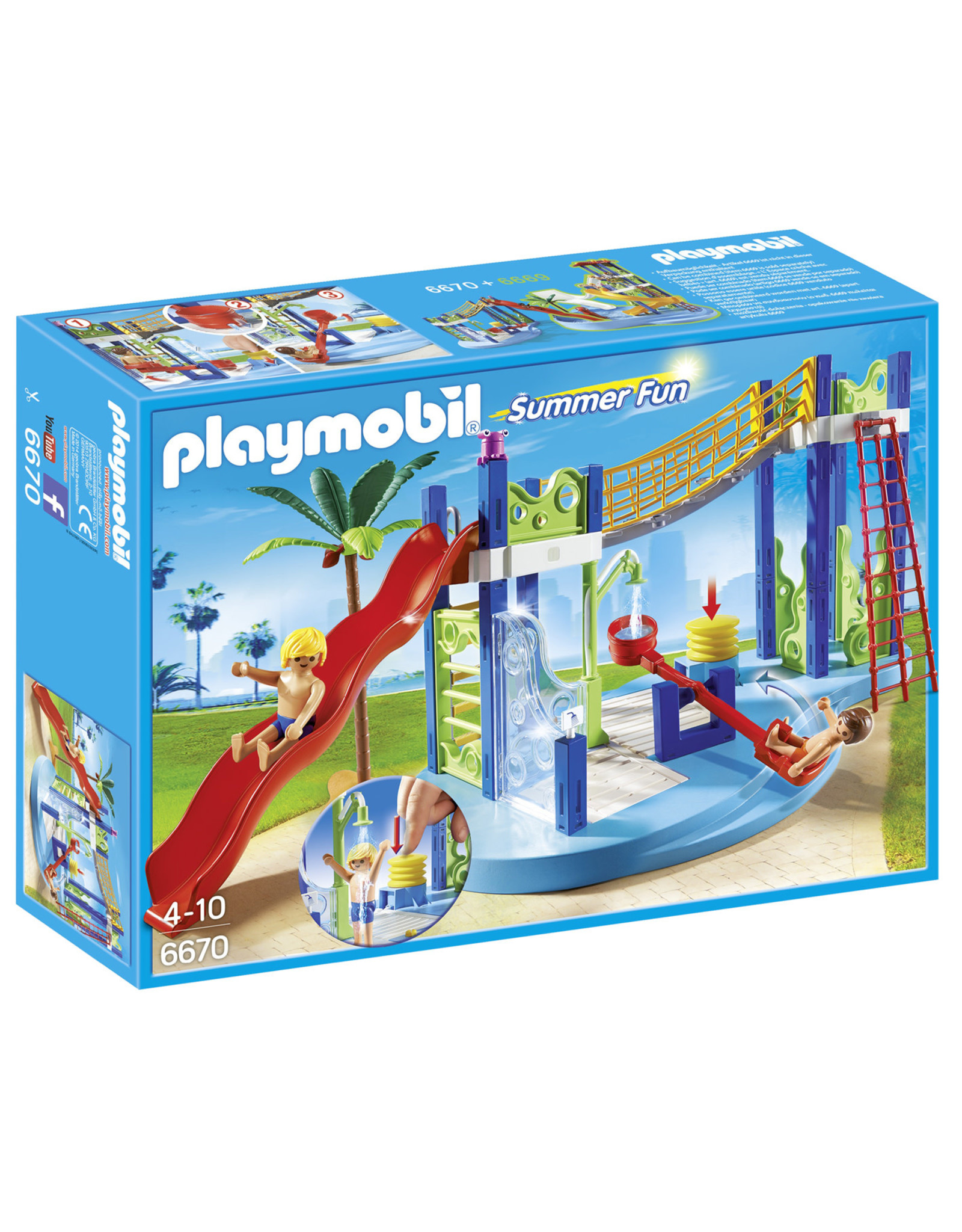 Playmobil Playmobil Summer Fun 6670 Waterspeeltuin