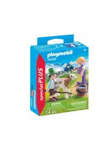 Playmobil Playmobil Special Plus 70155 Kinderen met Kalf