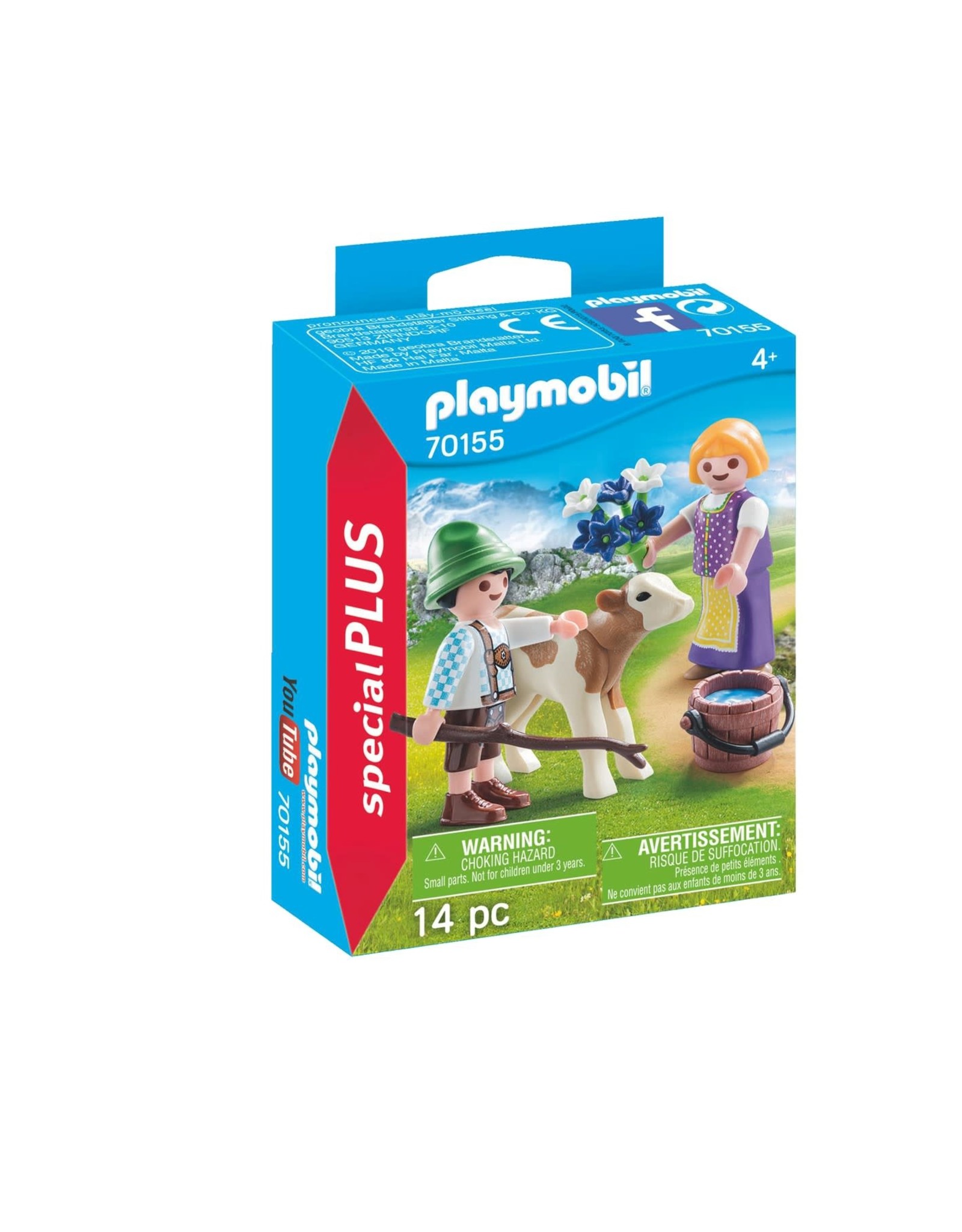 Playmobil Playmobil Special Plus 70155 Kinderen met Kalf