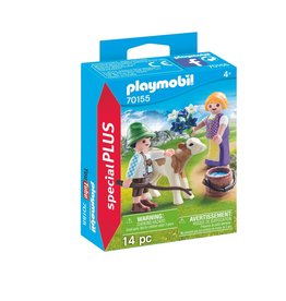 Playmobil Playmobil Special Plus 70155 Kinderen met Kalf