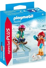 Playmobil Playmobil Special Plus 70250 Kinderen met Slee
