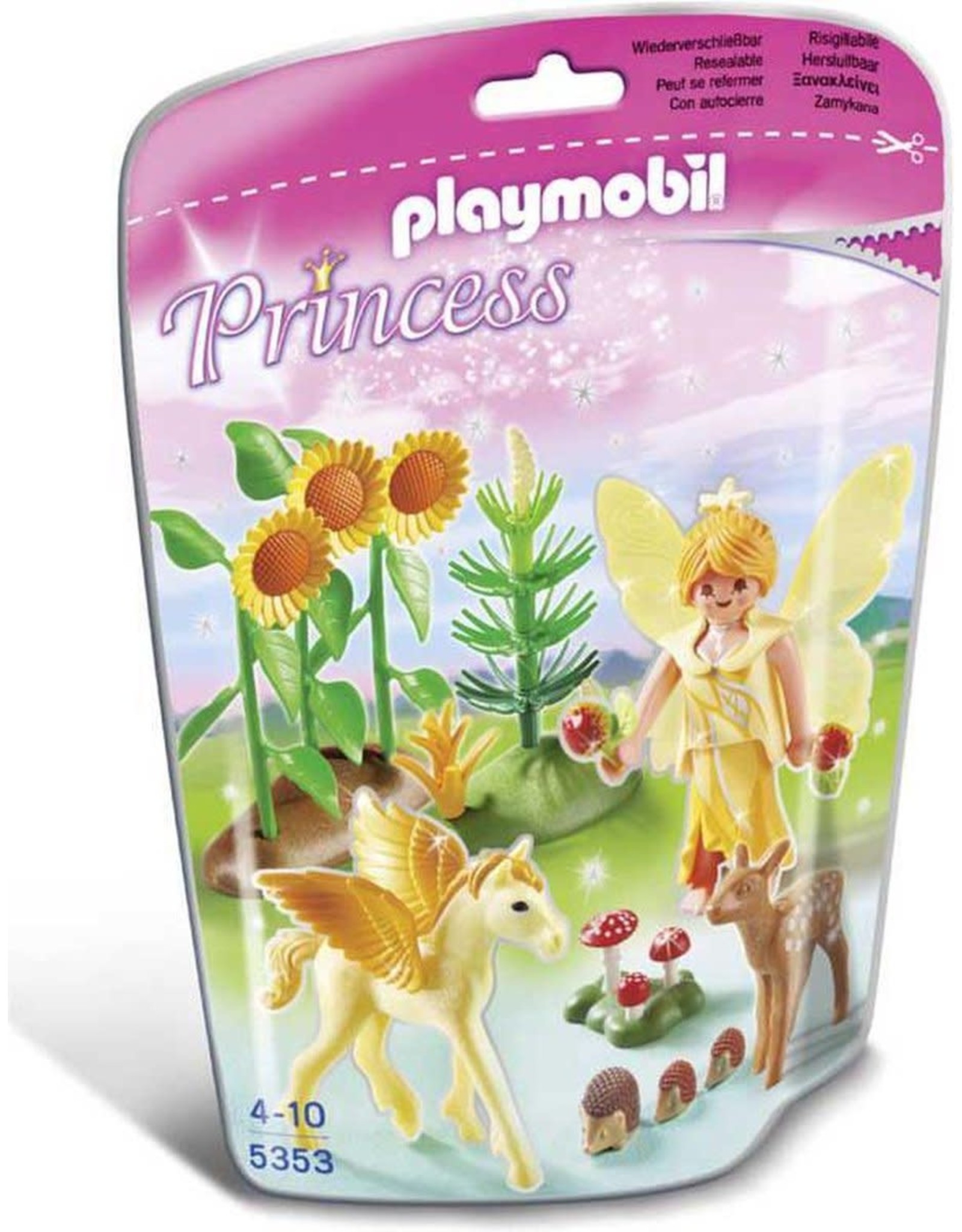 Playmobil Playmobil Princess 5353 Herfstfee met Pegasusveulen Goudstof