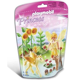 Playmobil Playmobil Princess 5353 Herfstfee met Pegasusveulen Goudstof