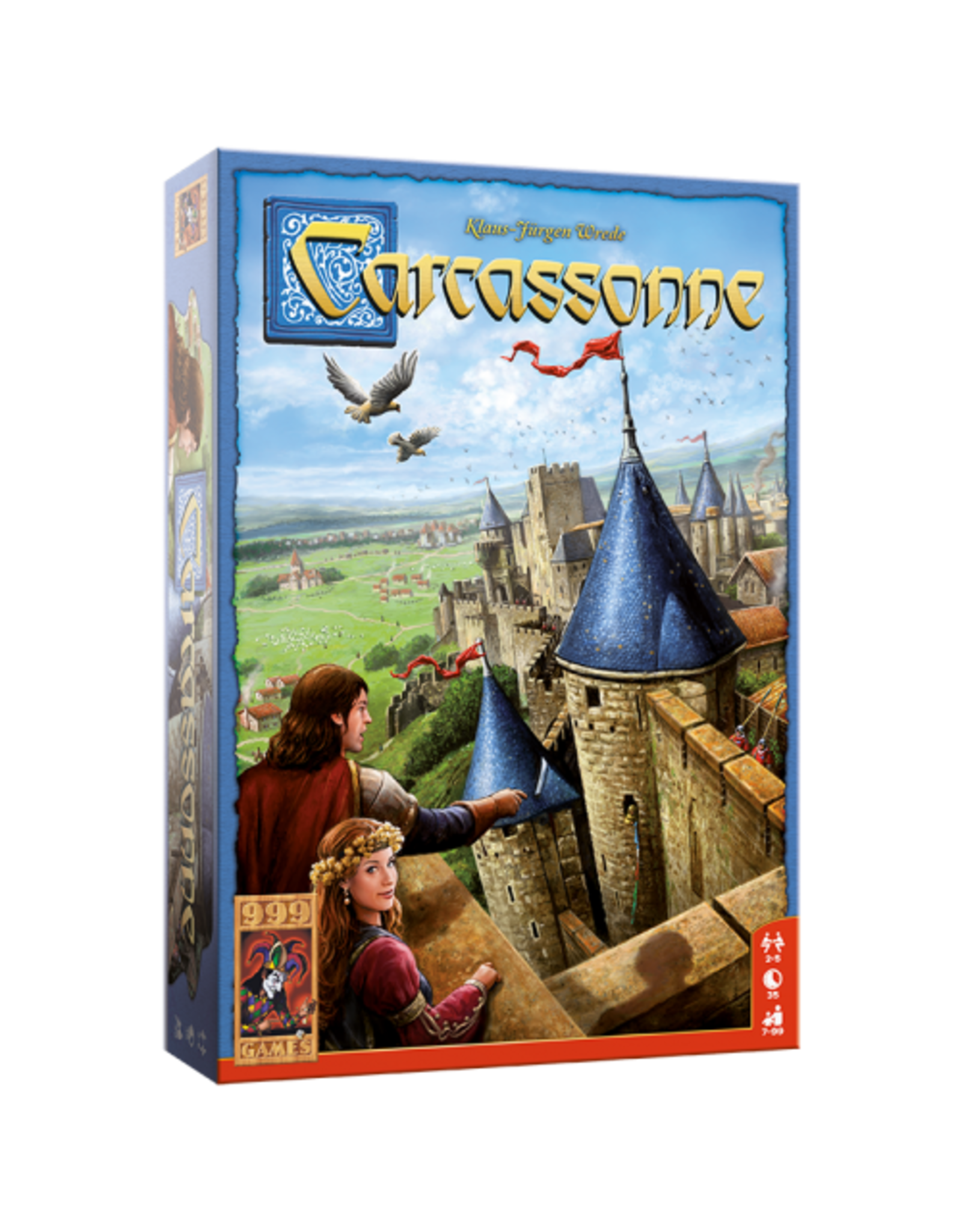 999 Games 999 Games: Carcassonne Basisspel - Bordspel