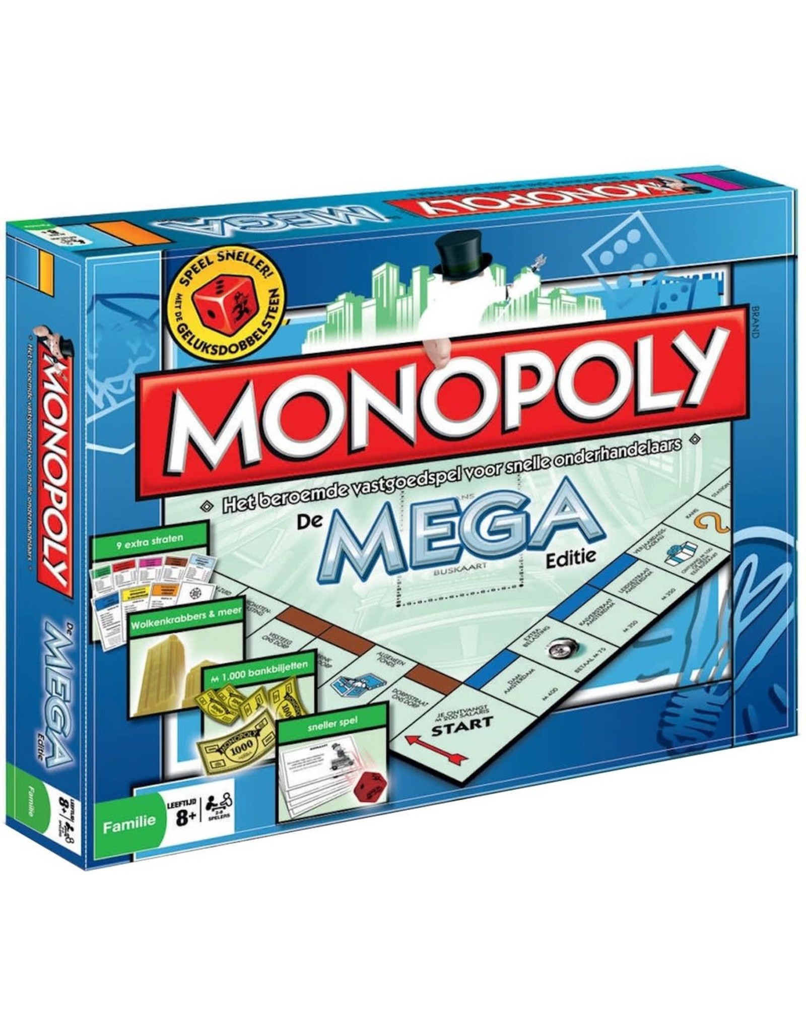 Winning Moves Monopoly Mega Editie NL – Bordspel