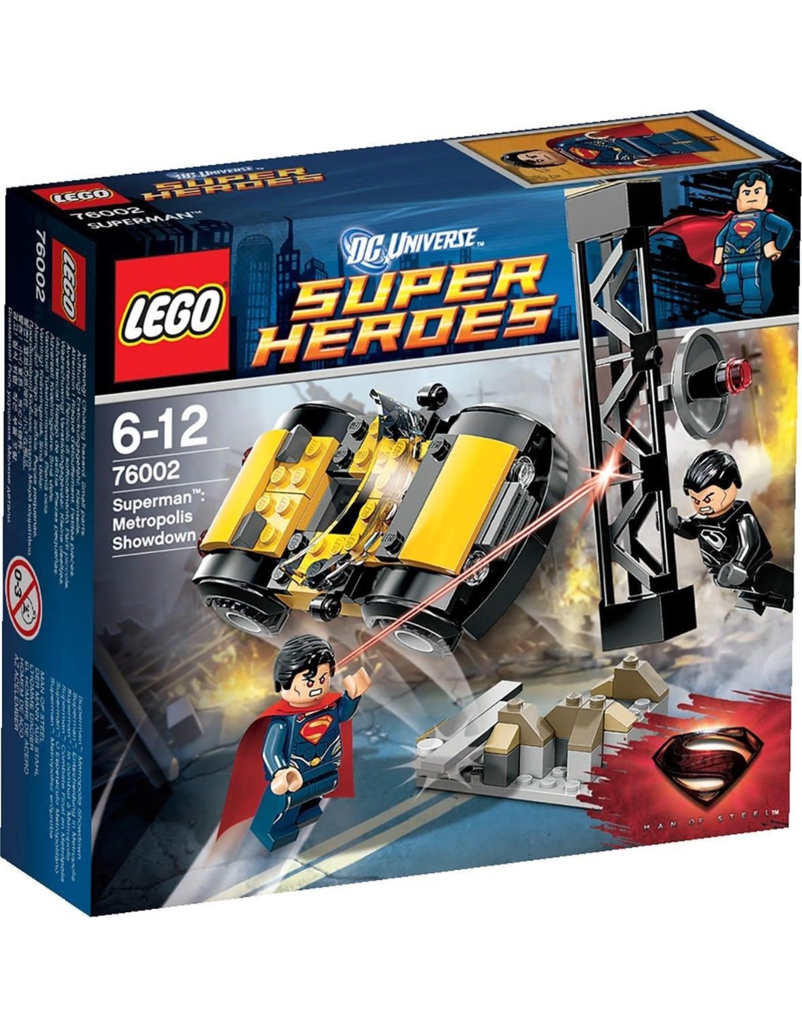 LEGO Lego Super Heroes 76002 Superman™: Metropolis Duel - Metropolis Showdown
