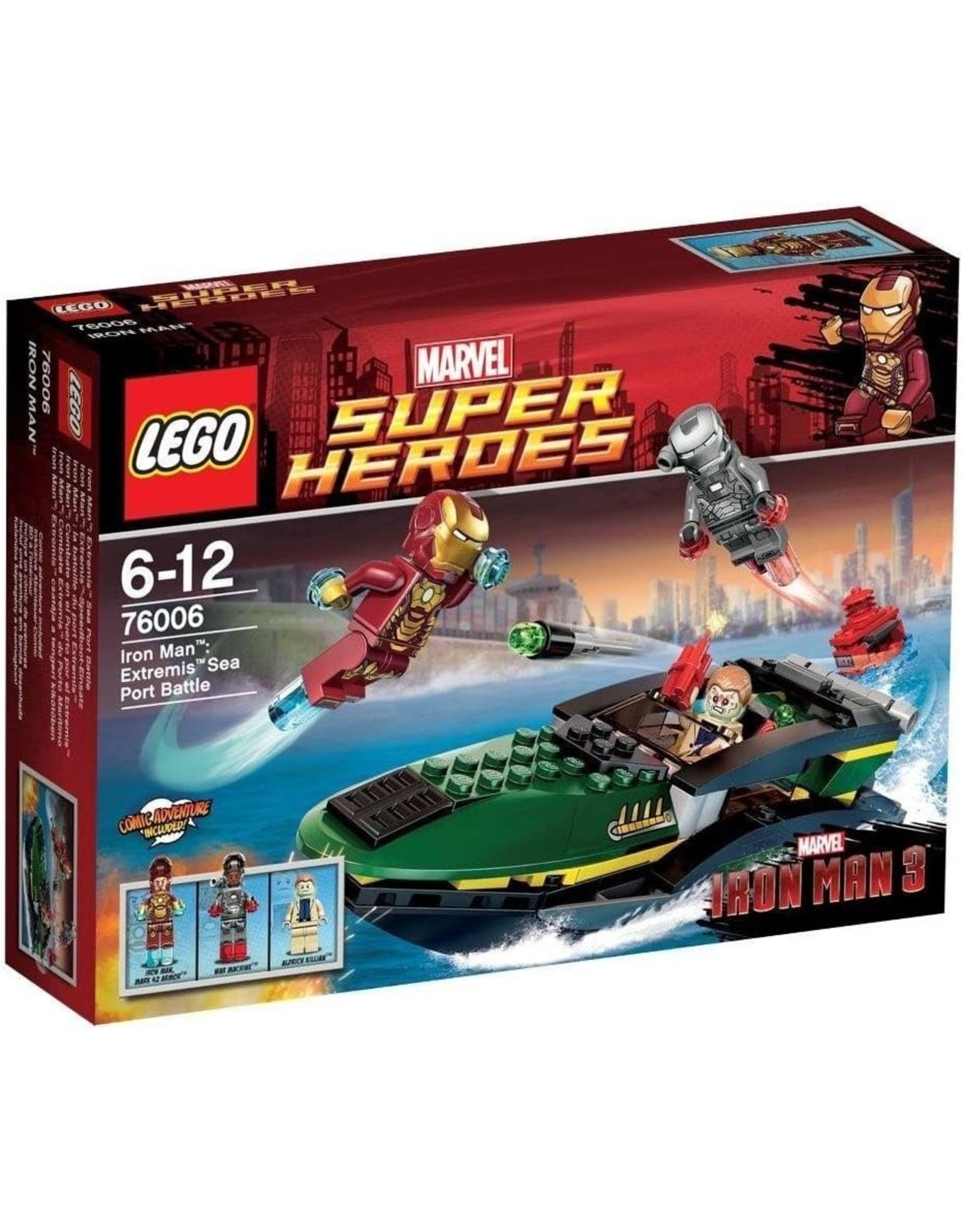 LEGO Lego Super Heroes 76006 Iron Man: Extremis™ Havengevecht  - Extremis Sea Port Battle