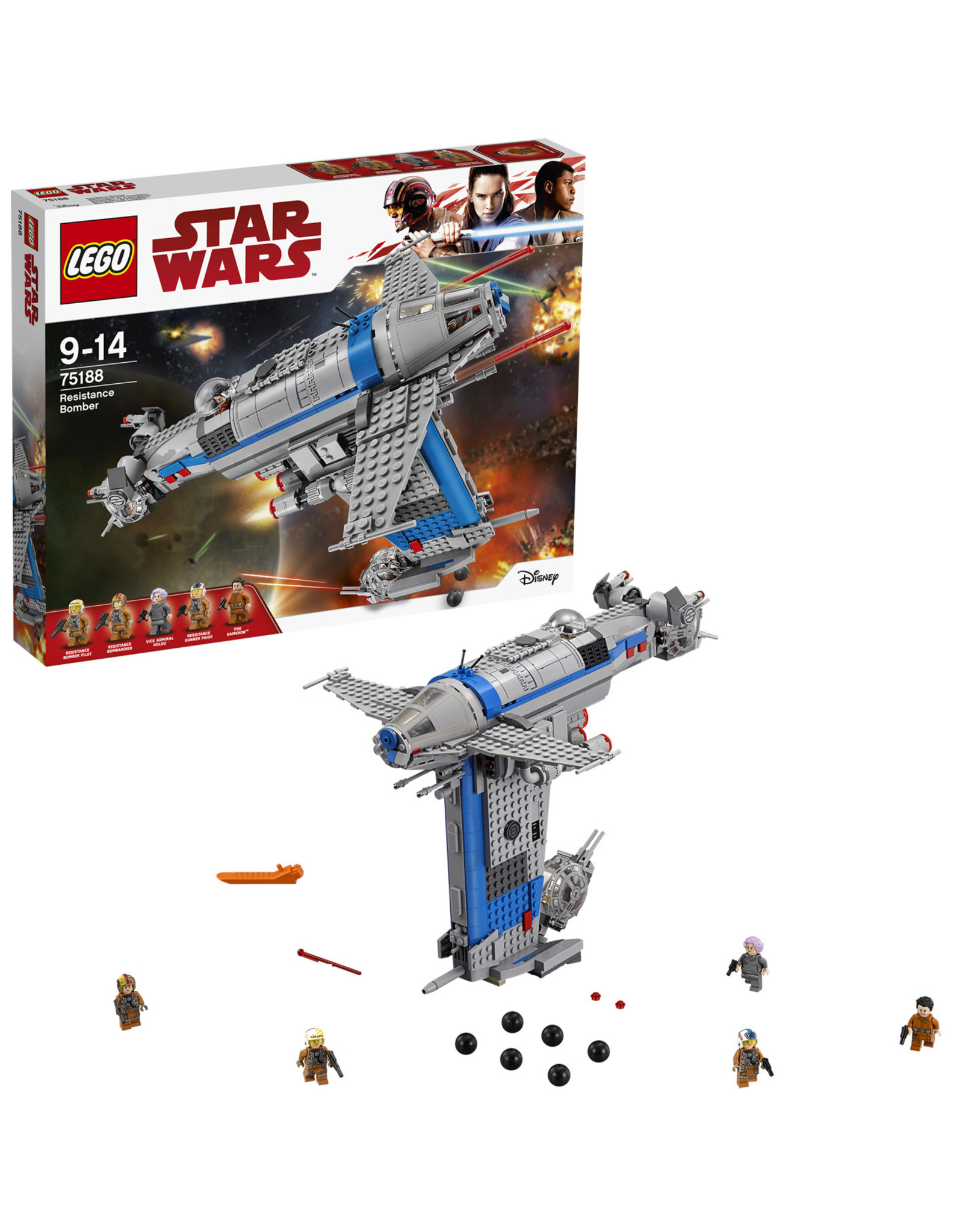 LEGO Lego Star Wars 75188 Verzetsbommenwerper – Resistance Bomber
