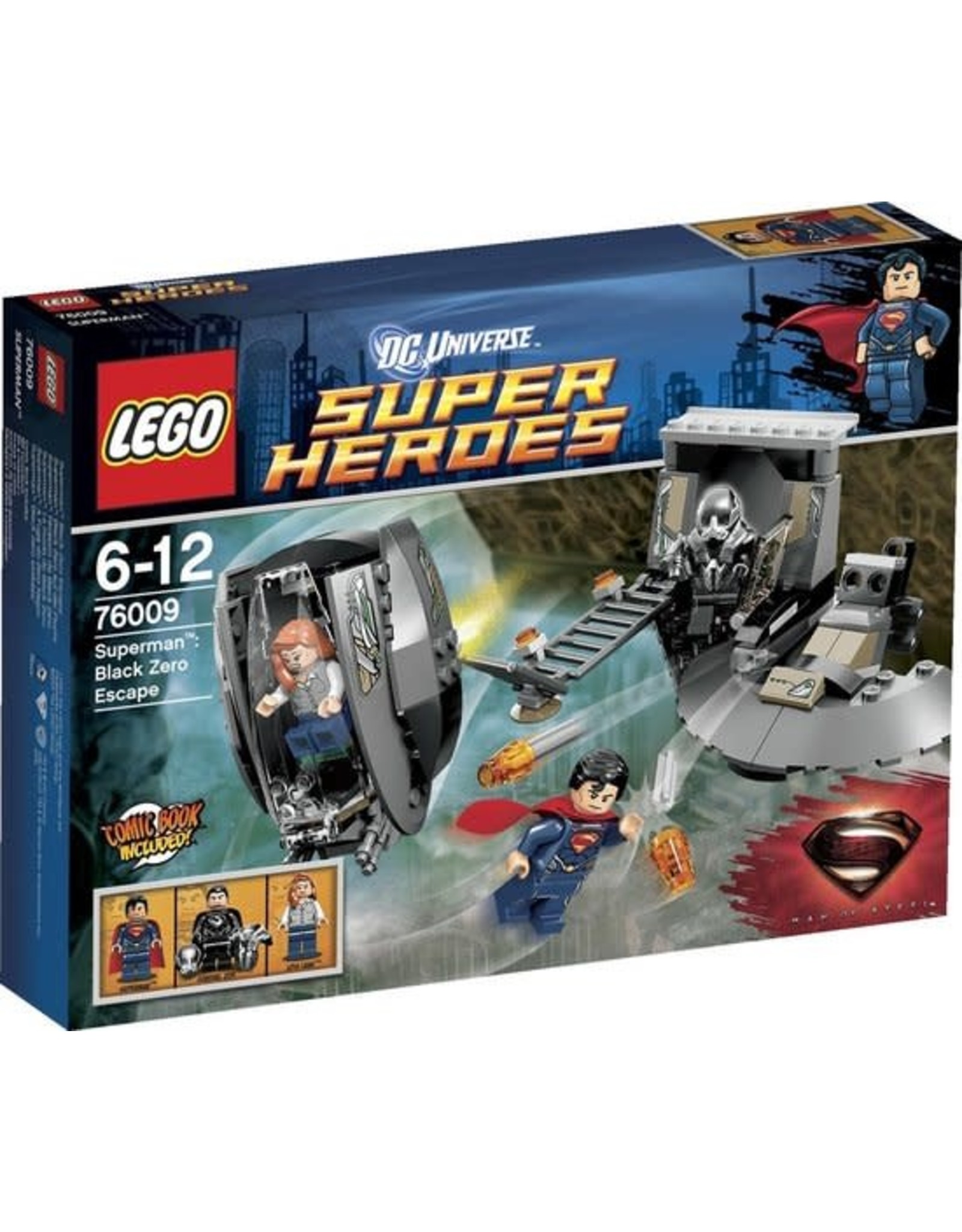 LEGO Lego Super Heroes 76009 Superman™: Black Zero Ontsnapping -  Black Zero Escape