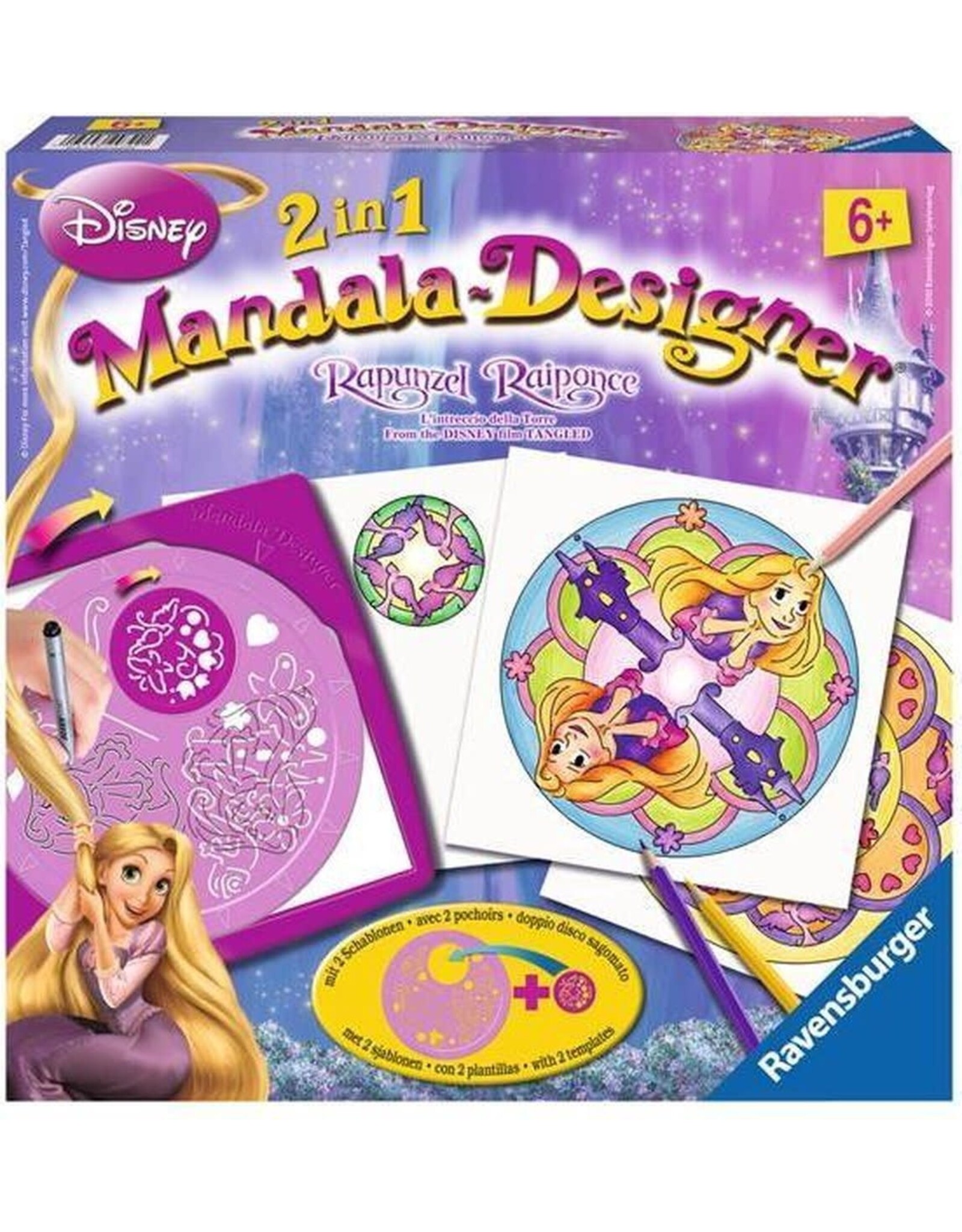 Ravensburger Ravensburger Mandala -Designer Rapunzel 2 in 1