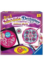 Ravensburger Ravensburger Mandala -Designer Tattoos-Style 2 In 1