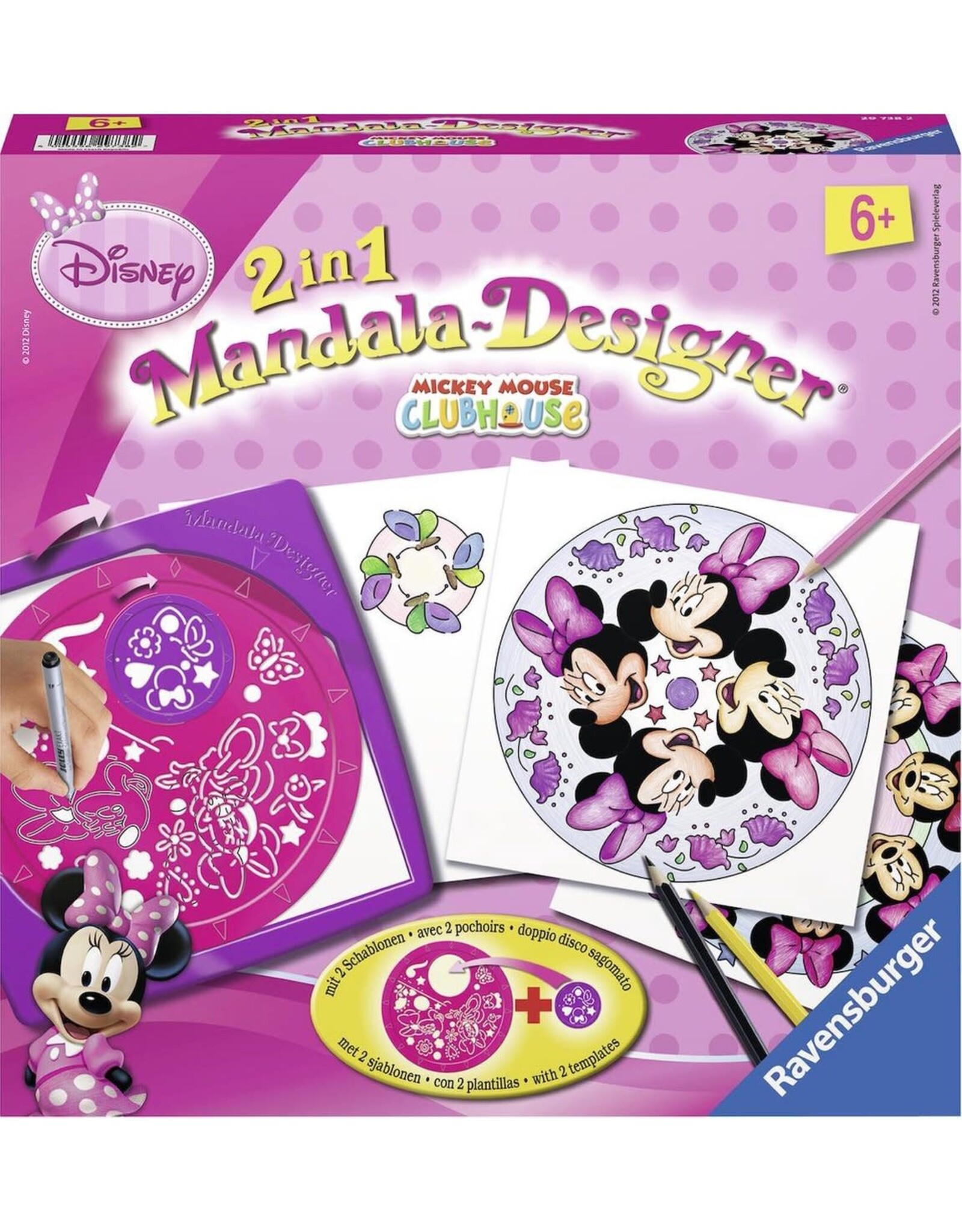 Ravensburger Ravensburger Mandala-Designer Mickey Mouse Clubhouse 2In1