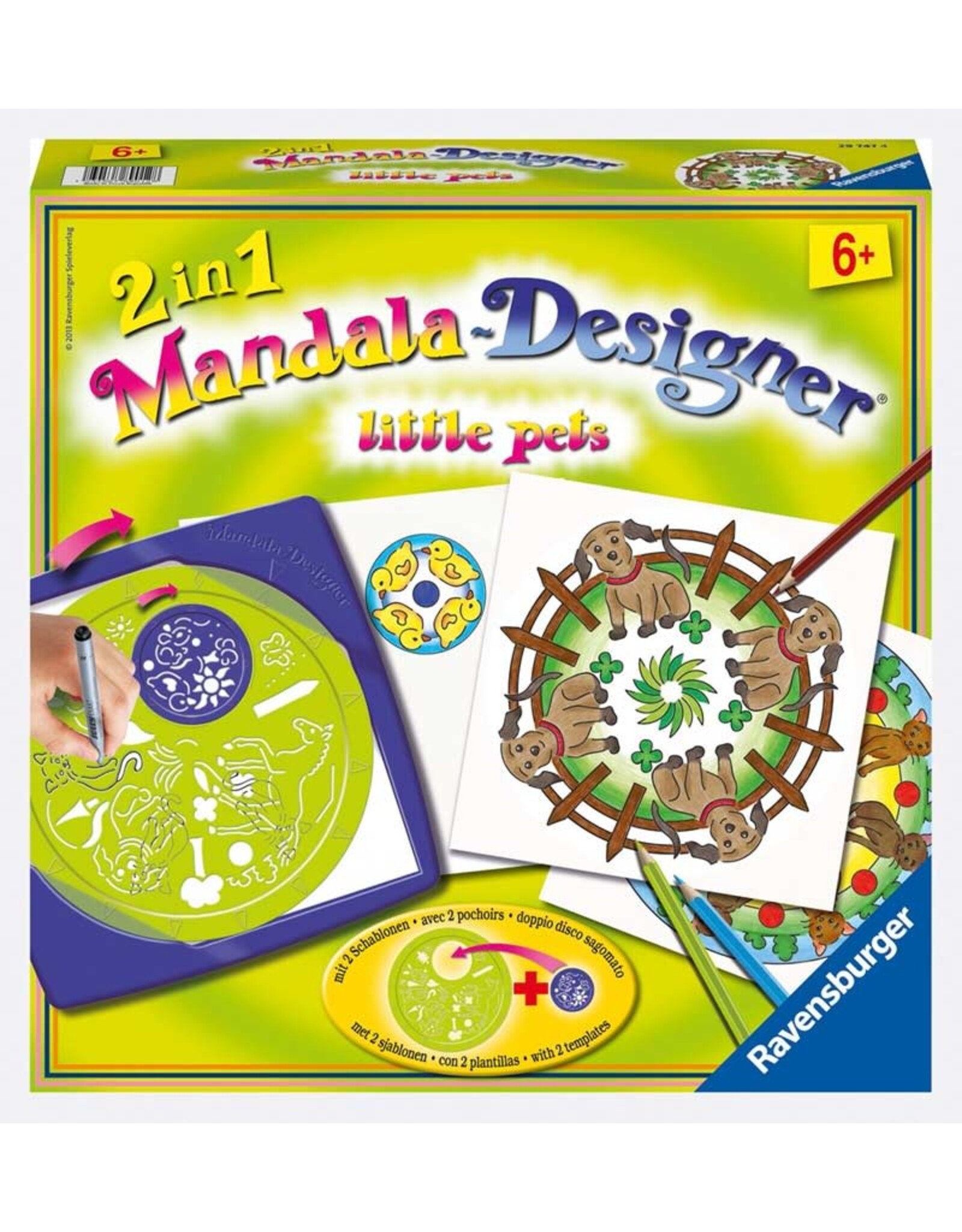 Ravensburger Ravensburger Mandala-Designer Little Pets 2In1