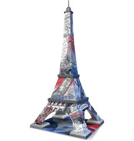 Ravensburger Ravensburger 3D Puzzel 125807 Eiffeltoren Flag Edition - 216 Stukjes