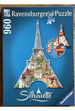 Ravensburger Ravensburger Puzzel 161522 Eiffeltoren, Parijs - Silhouette - 960 Stukjes