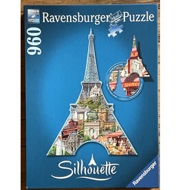 Ravensburger Ravensburger Puzzel 161522 Eiffeltoren, Parijs - Silhouette - 960 Stukjes