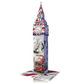 Ravensburger Ravensburger 3D Puzzel 125821 Big Ben Flag Edition - 216 Stukjes