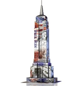 Ravensburger Ravensburger 3D Puzzel 125838 Empire State Building Flag Edition - 216 Stukjes