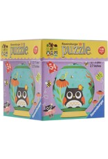Ravensburger Ravensburger 3D Puzzleball 119110 Uilen en Olifant Assorti - 54 Stukjes Ravensburger Ravensburger 3D Puzzleball 119110 Uilen en Olifant Assorti - 54 Stukjes