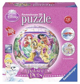 Ravensburger Ravensburger 3D Puzzleball 122615 Disney Palace Pets - 108 Stukjes