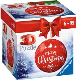 Ravensburger Ravensburger 3D Puzzleball 112685 Kerstbal Merry Xmas (56 Stukjes)