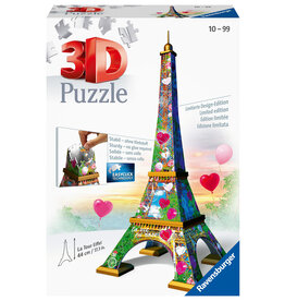 Ravensburger Ravensburger 3D Puzzel 111831 De Eiffeltoren Love Edition -  216 Stukjes